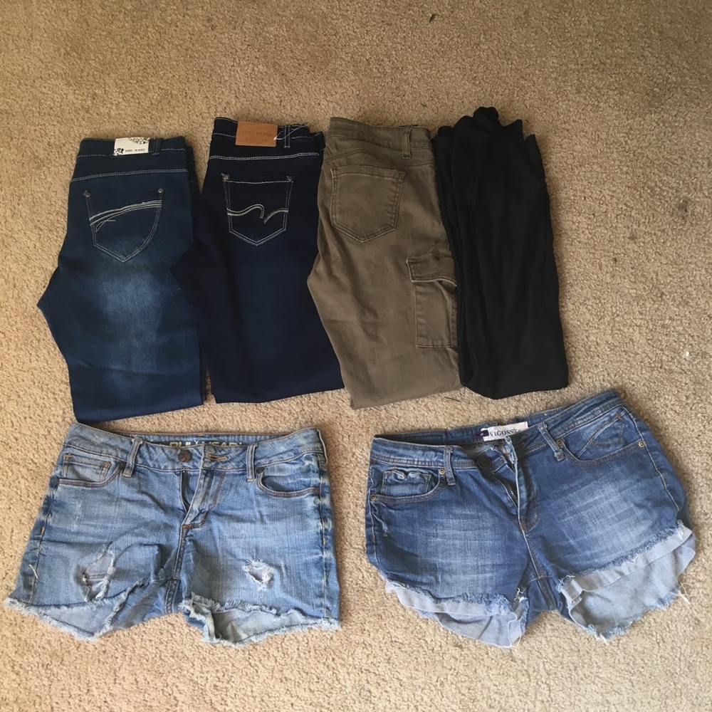 Jeans yoga pants shorts